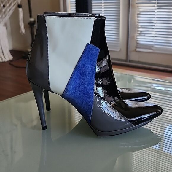 Balenciaga Color Block Ankle Boots - Picture 1 of 14